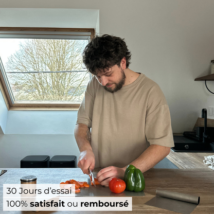 Pack Cuistelier - 3 planches à découper en inox