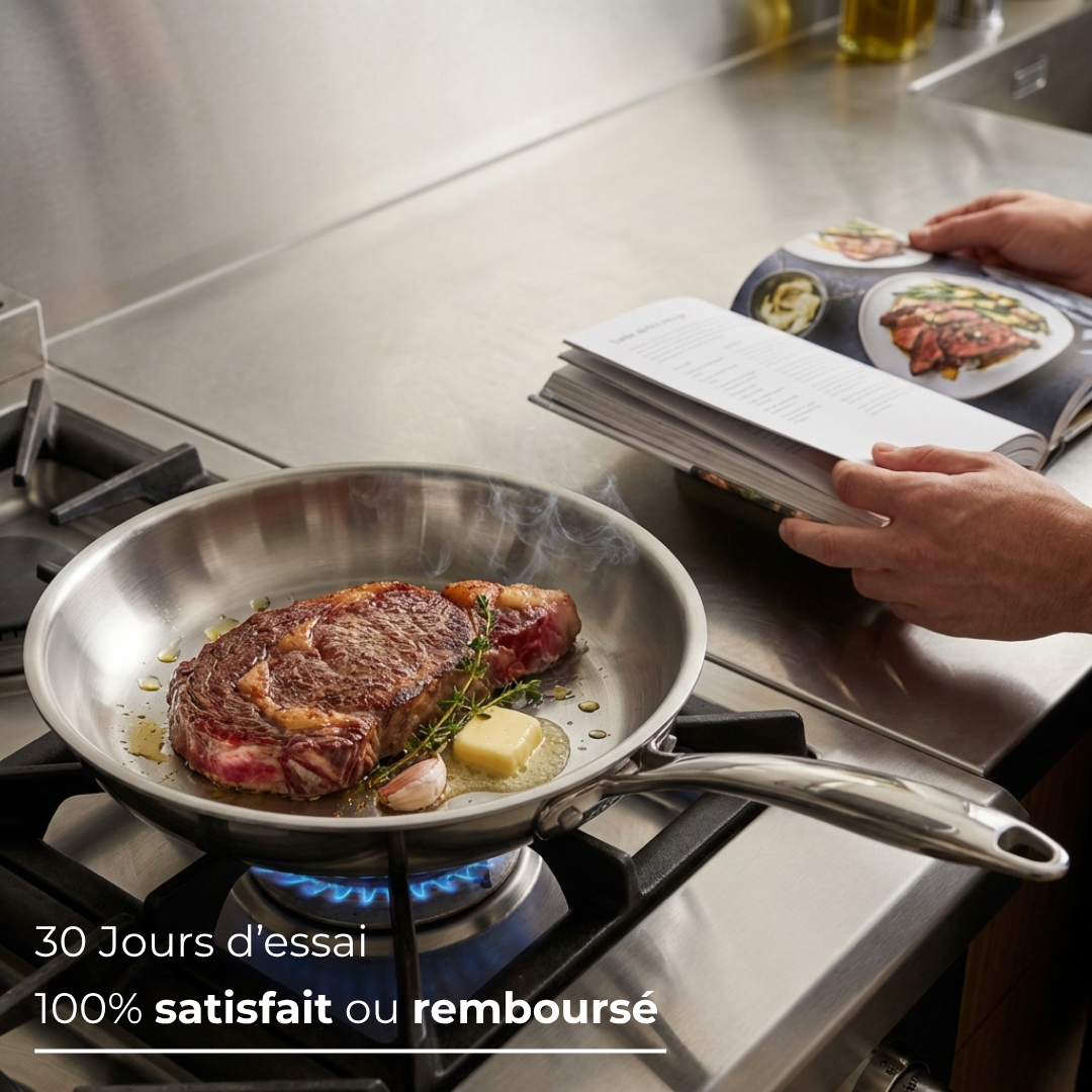 Poêle Inox Cuistelier