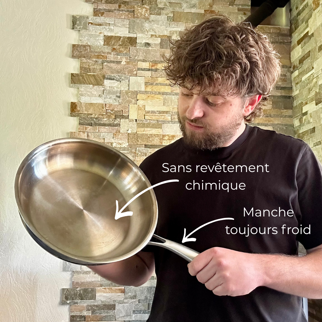 Poêle Inox Cuistelier