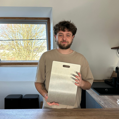 Pack Cuistelier - 3 planches à découper en inox