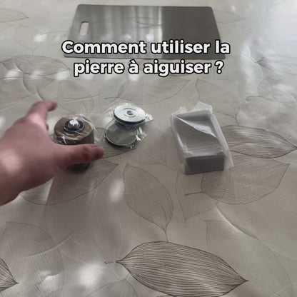 Pack Cuistelier - 3 planches à découper en inox